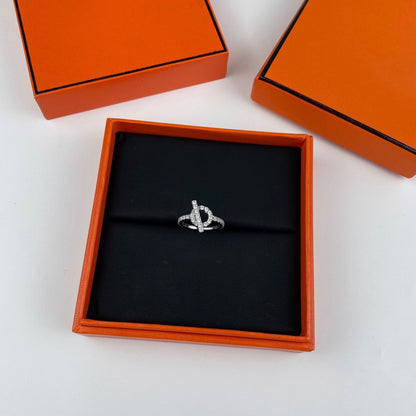 [Marin-Jewelry]ECHAPPEE RING SILVER DIAMOND