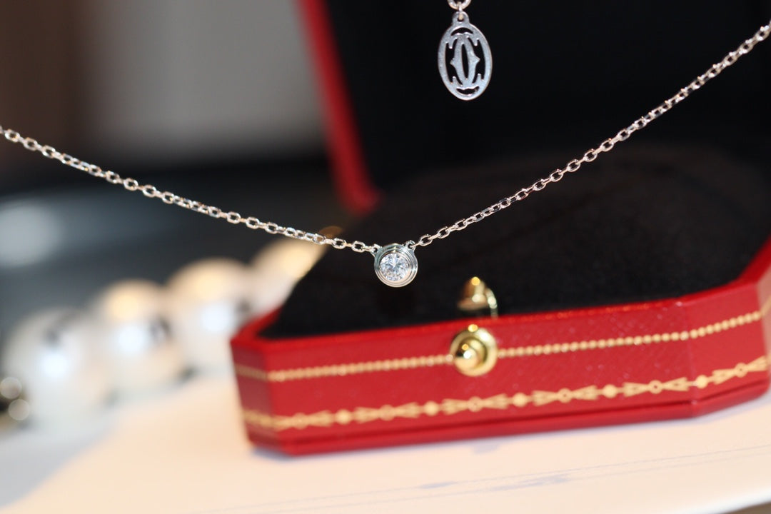 [Marin-Jewelry]DAMOUR DIAMOND NECKLACE