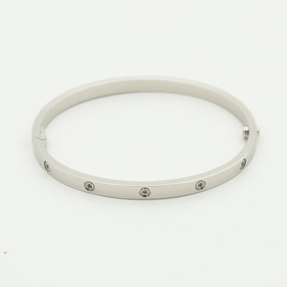 [Marin-Jewelry]LOVE BRACELET 3.65MM 10 DIAMONDS