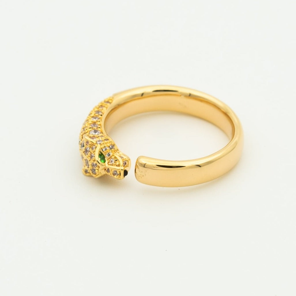 [Marin-Jewelry]PANTHERE RING DIAMOND 7.3MM