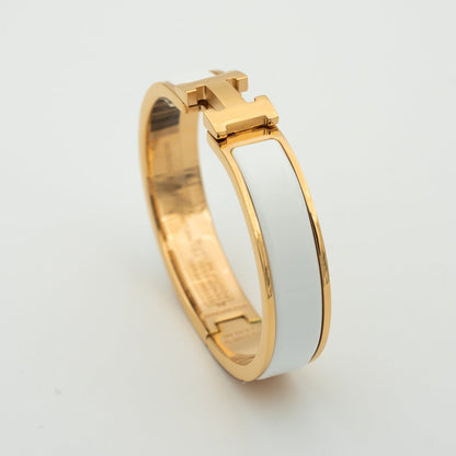 [Marin-Jewelry]H WHITE BRACELET