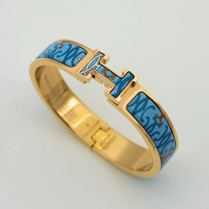 [Marin-Jewelry]H BRACELET BLUE MULTICOLOR