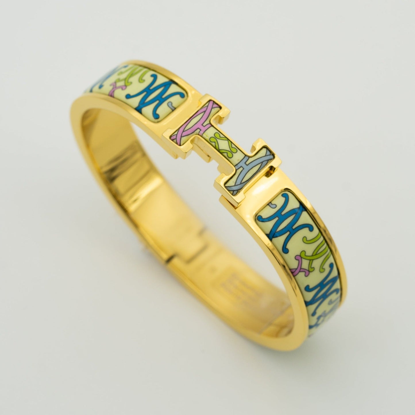 [Marin-Jewelry]H BRACELET BEIGE MULTICOLOR