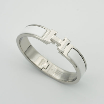 [Marin-Jewelry]H WHITE BRACELET