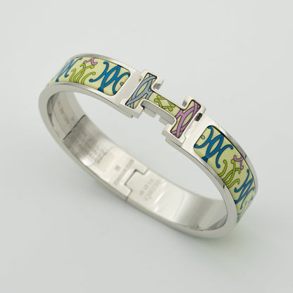 [Marin-Jewelry]H BRACELET BEIGE MULTICOLOR