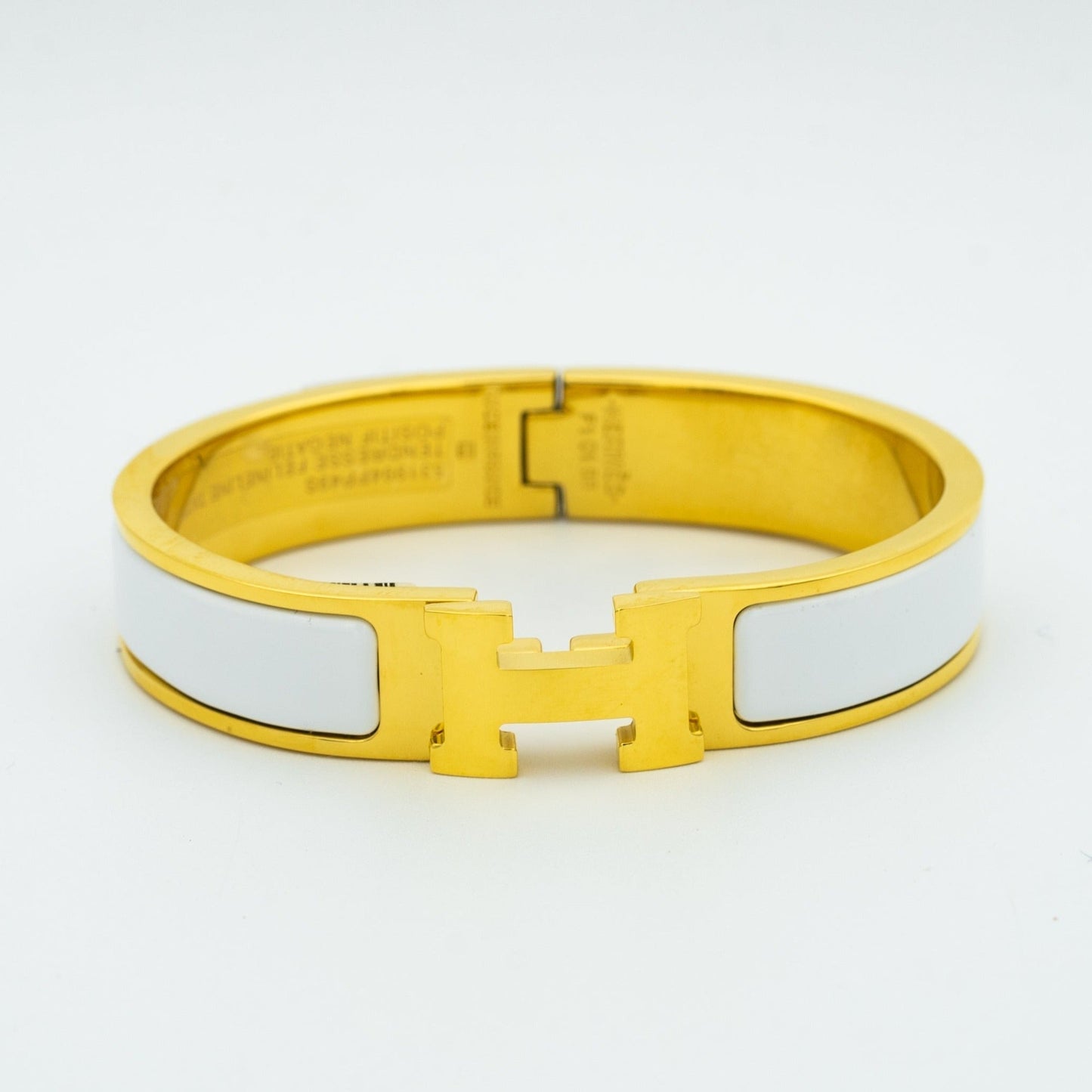 [Marin-Jewelry]H WHITE BRACELET