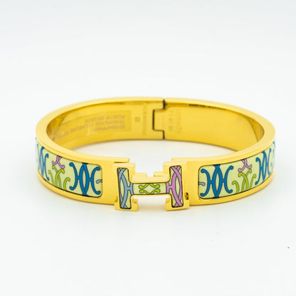[Marin-Jewelry]H BRACELET BEIGE MULTICOLOR