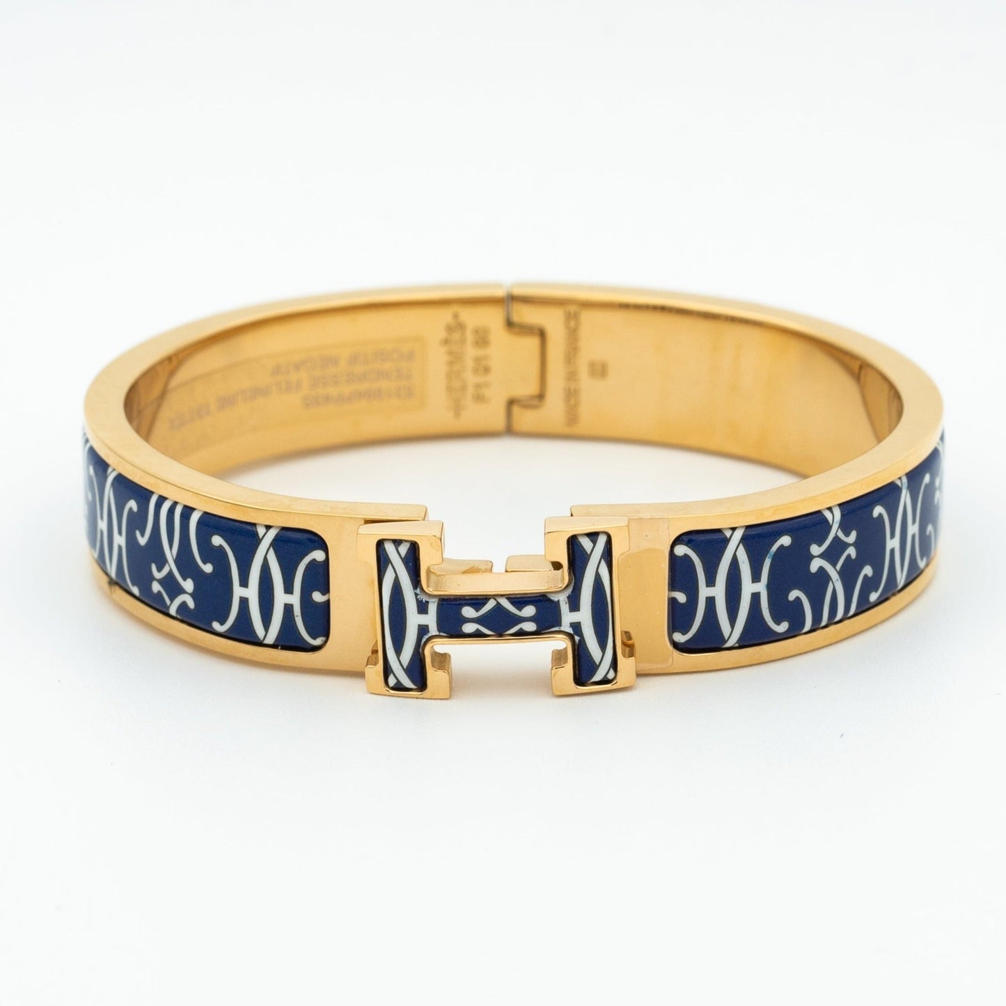 [Marin-Jewelry]H BRACELET BLACK MULTICOLOR