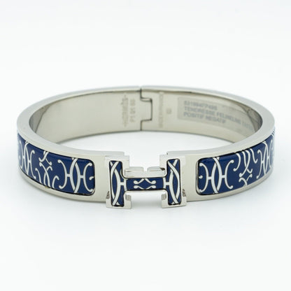 [Marin-Jewelry]H BRACELET BLACK MULTICOLOR