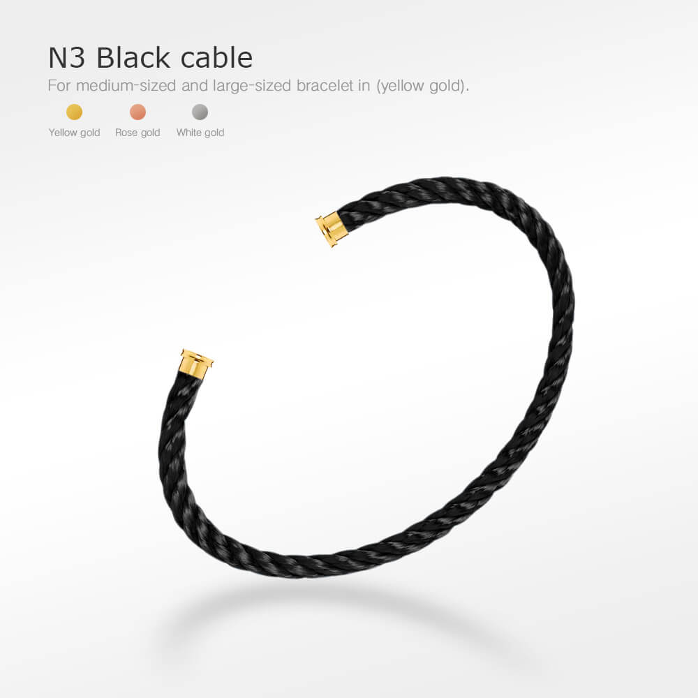 [Marin-Jewelry]FORCE SERIES BRACELET CABLES 50 CHOICES (DIY SELECTION)