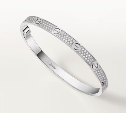 [Marin-Jewelry]NEW-LOVE-4.8MM-Width Diamond-Studded Bracelet