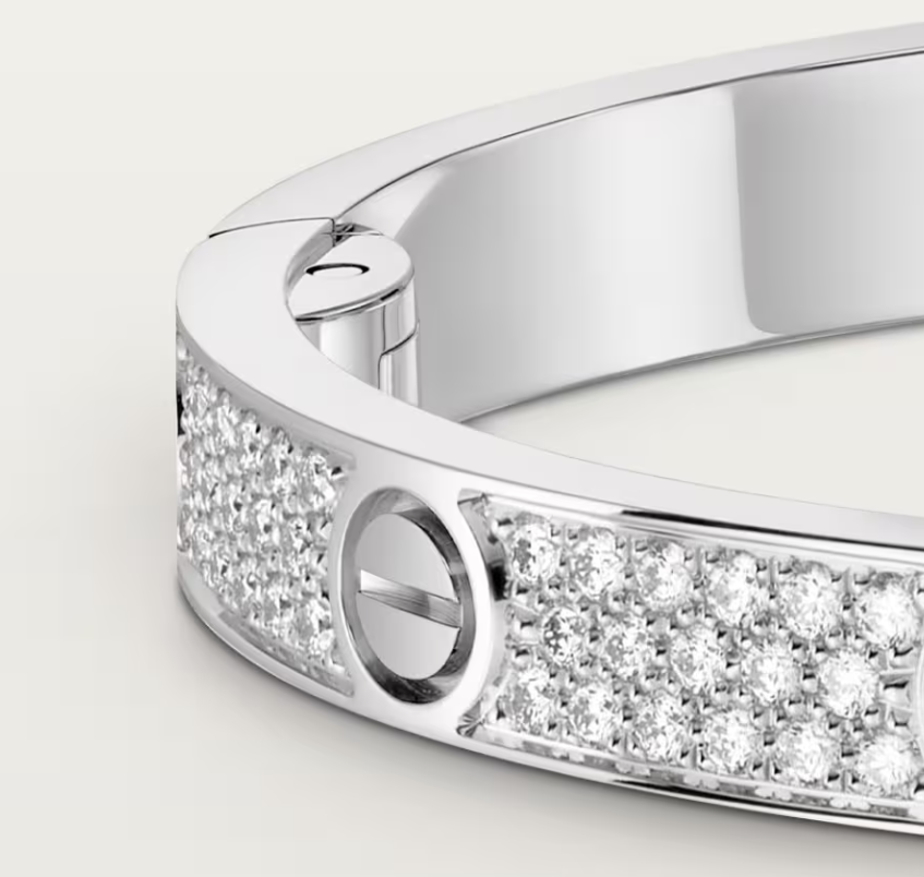 [Marin-Jewelry]NEW-LOVE-4.8MM-Width Diamond-Studded Bracelet