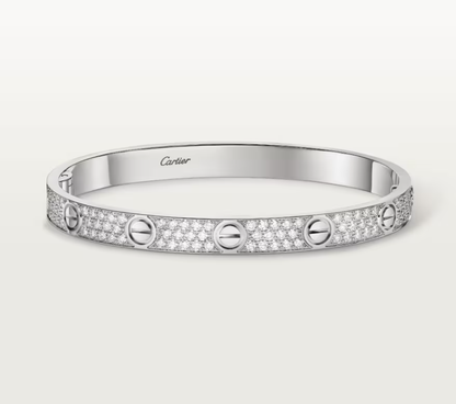 [Marin-Jewelry]NEW-LOVE-6.1MM-Width Diamond-Studded Bracelet