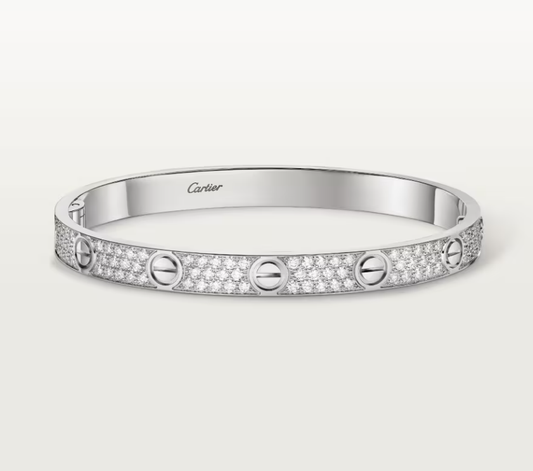 [Marin-Jewelry]NEW-LOVE-6.1MM-Width Diamond-Studded Bracelet