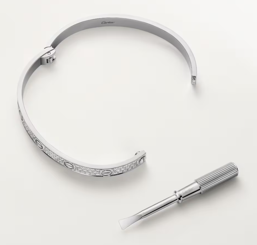 [Marin-Jewelry]NEW-LOVE-6.1MM-Width Diamond-Studded Bracelet