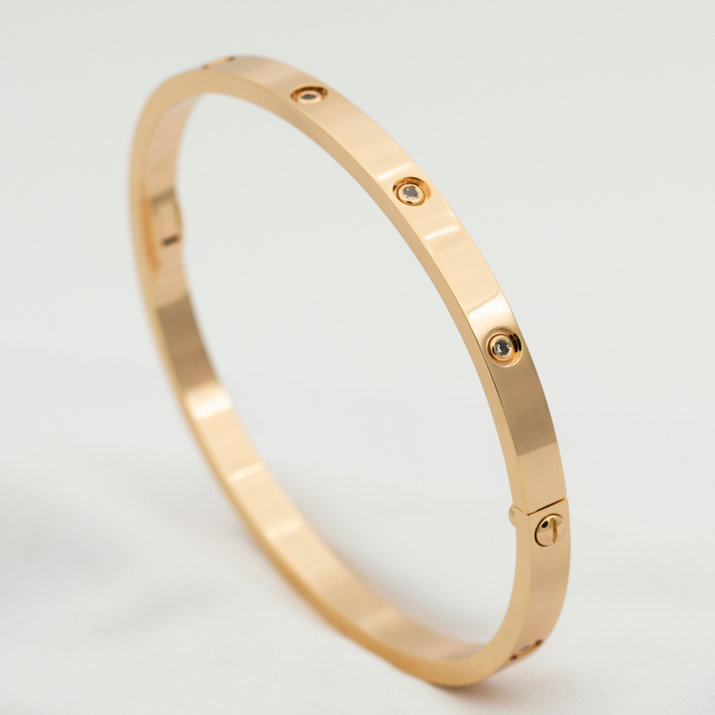 [Marin-Jewelry]LOVE BRACELET 3.65MM 10 DIAMONDS