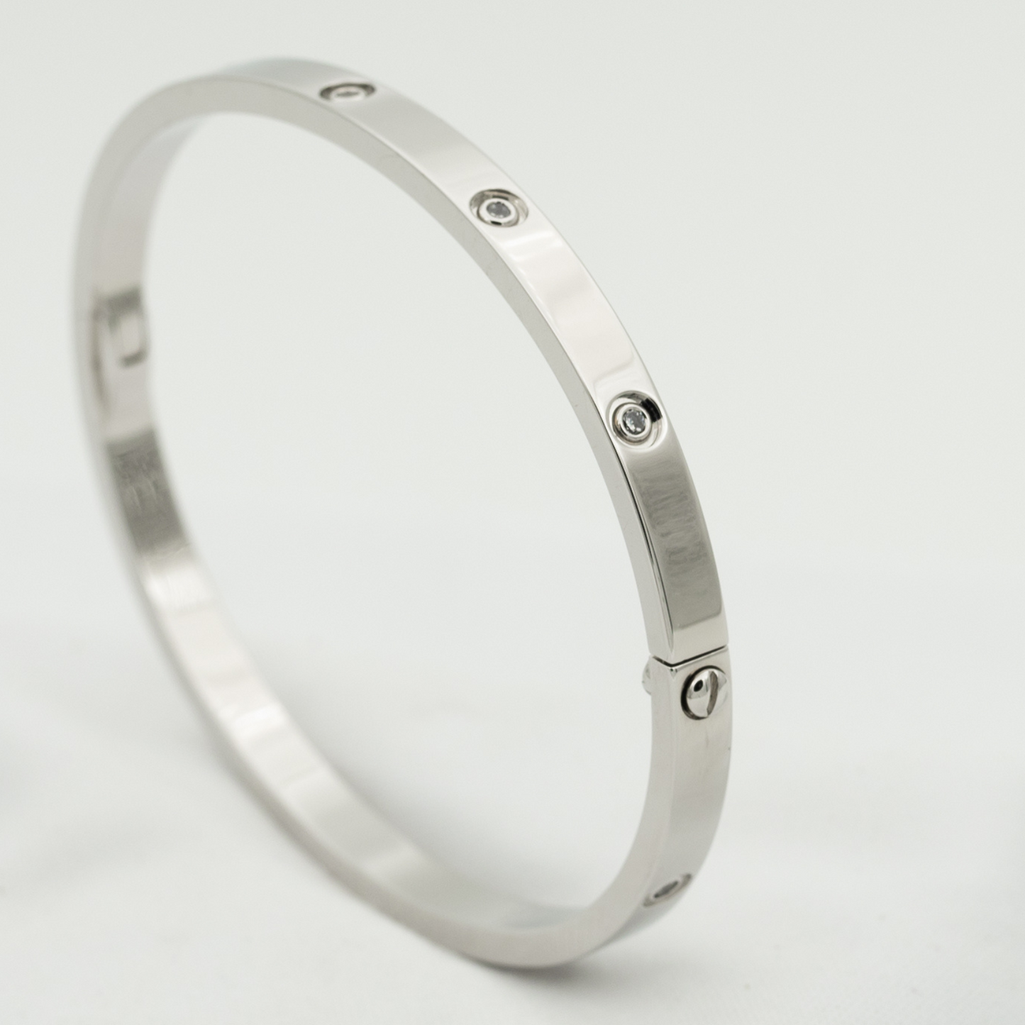 [Marin-Jewelry]LOVE BRACELET 3.65MM 10 DIAMONDS