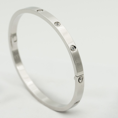 [Marin-Jewelry]LOVE BRACELET 3.65MM 10 DIAMONDS