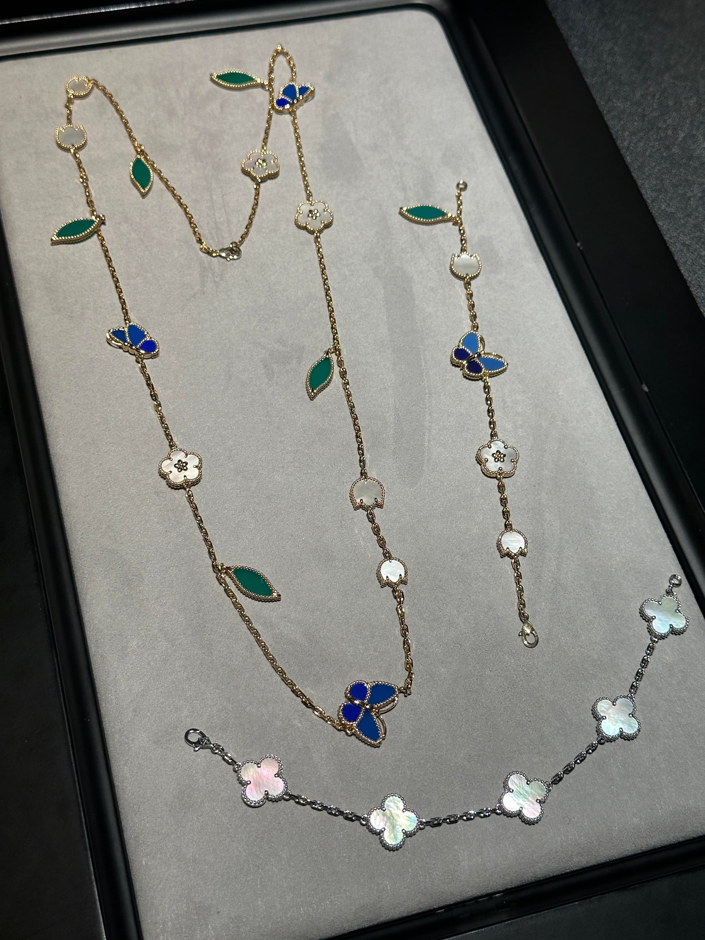 [Marin-Jewelry] 2026 NEW CLOVER 15 MOTIFS LUCKY NECKLACE