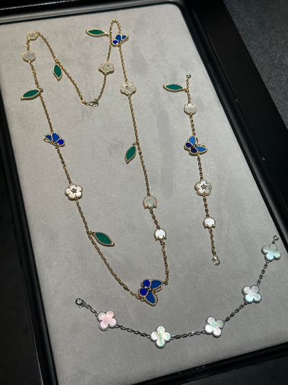 [Marin-Jewelry] 2026 NEW CLOVER 15 MOTIFS LUCKY NECKLACE