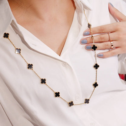 [Marin-Jewelry]CLOVER 20 MOTIFS ONYX Marin-Jewelry GOLD