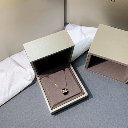 [Marin-Jewelry]JEUX DE PINK GOLD DIAMOND NECKLACE