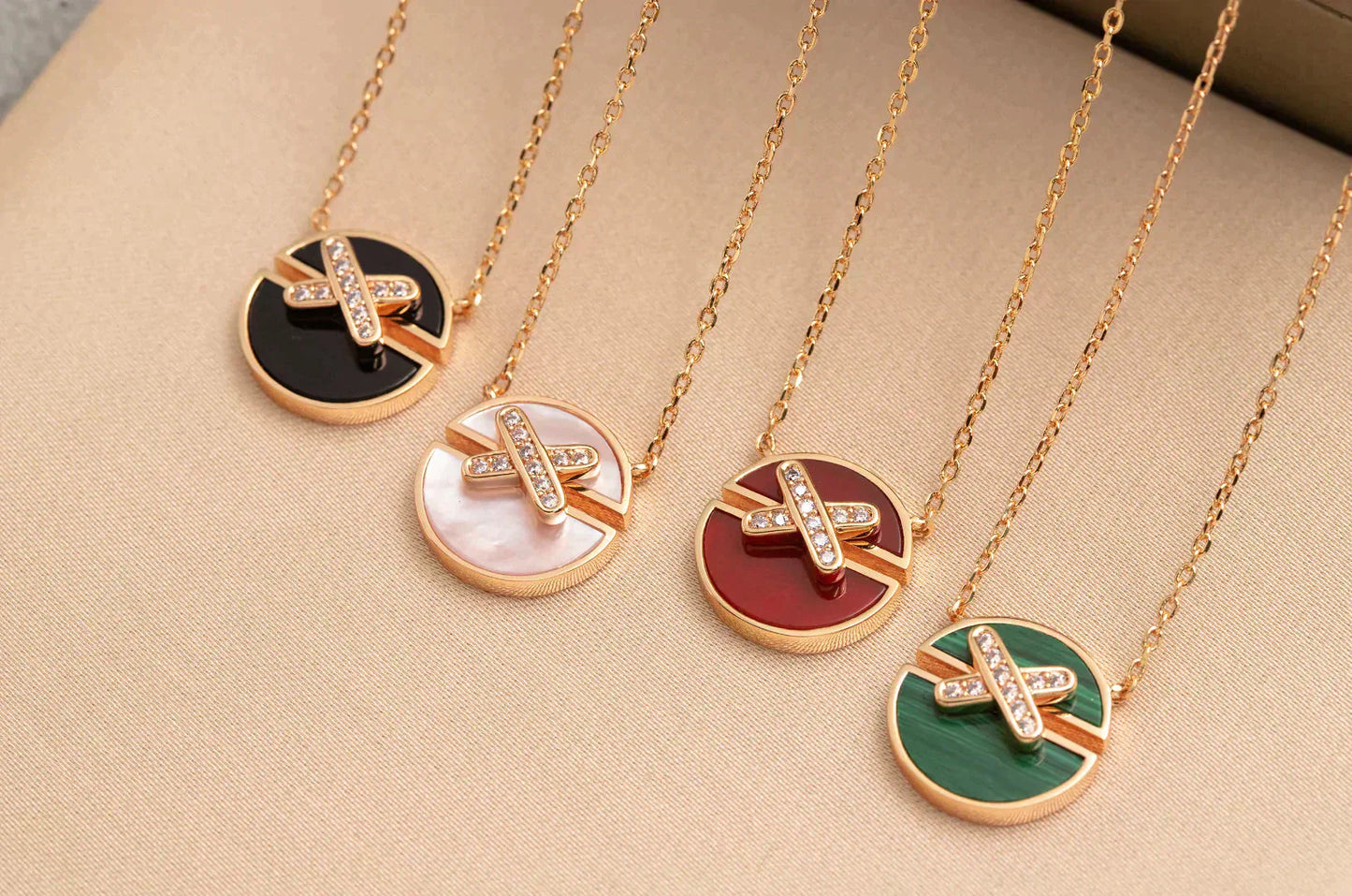 [Marin-Jewelry]JEUX DE Marin-Jewelry GOLD DIAMOND NECKLACE