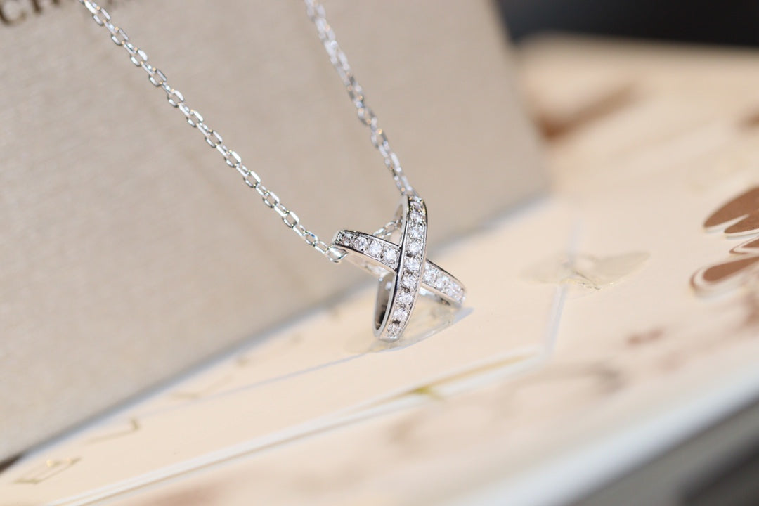 [Marin-Jewelry]JEUX DE DIAMOND NECKLACE