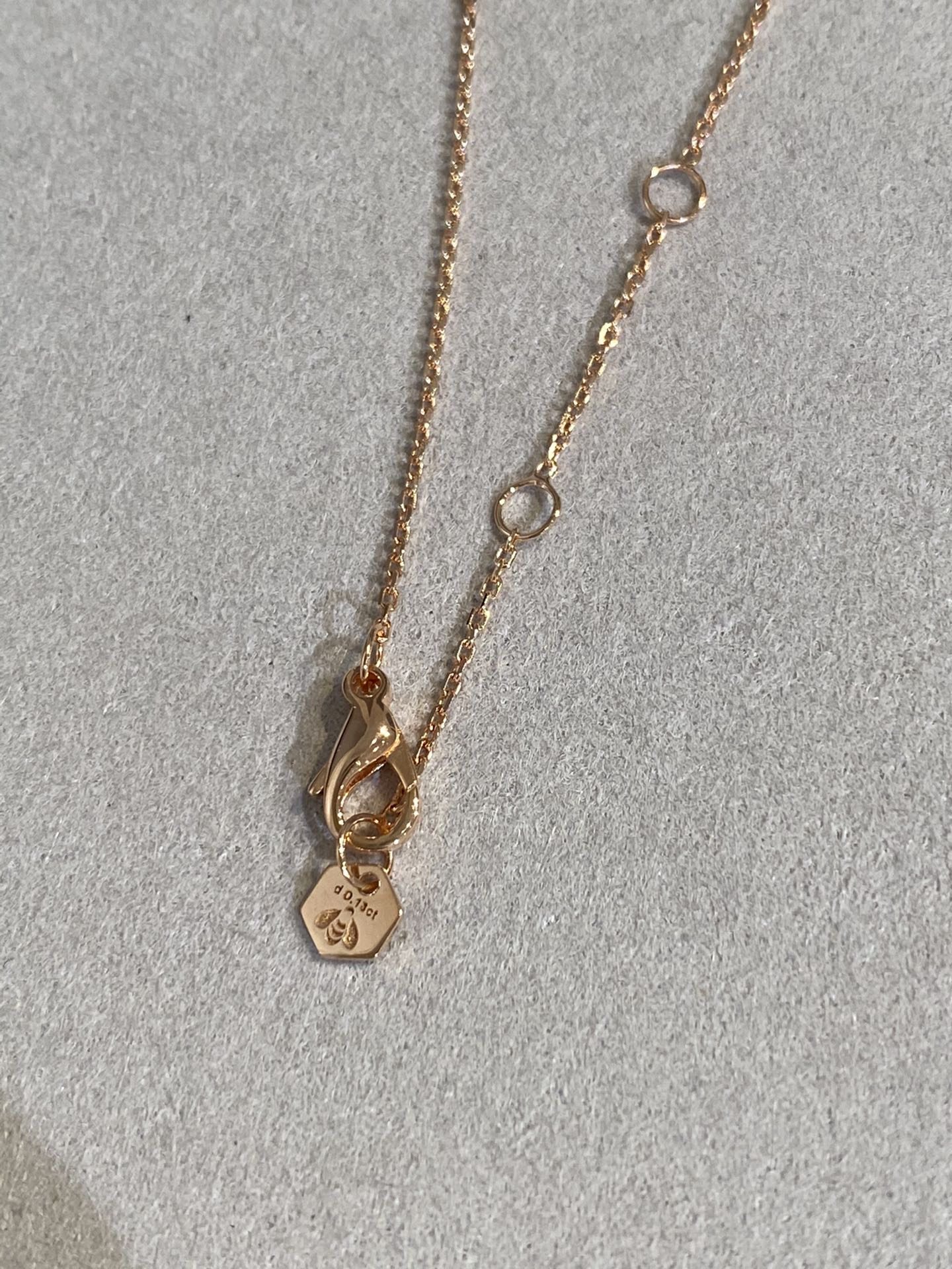 [Marin-Jewelry]BEE LOVE DIAMOND NECKLACE