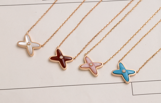[Marin-Jewelry]JEUX DE NECKLACE 1 DIAMOND