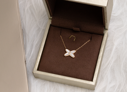 [Marin-Jewelry]JEUX DE NECKLACE 1 DIAMOND