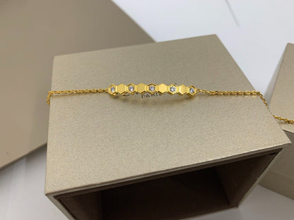 [Marin-Jewelry]BEE LOVE BRACELET DIAMOND