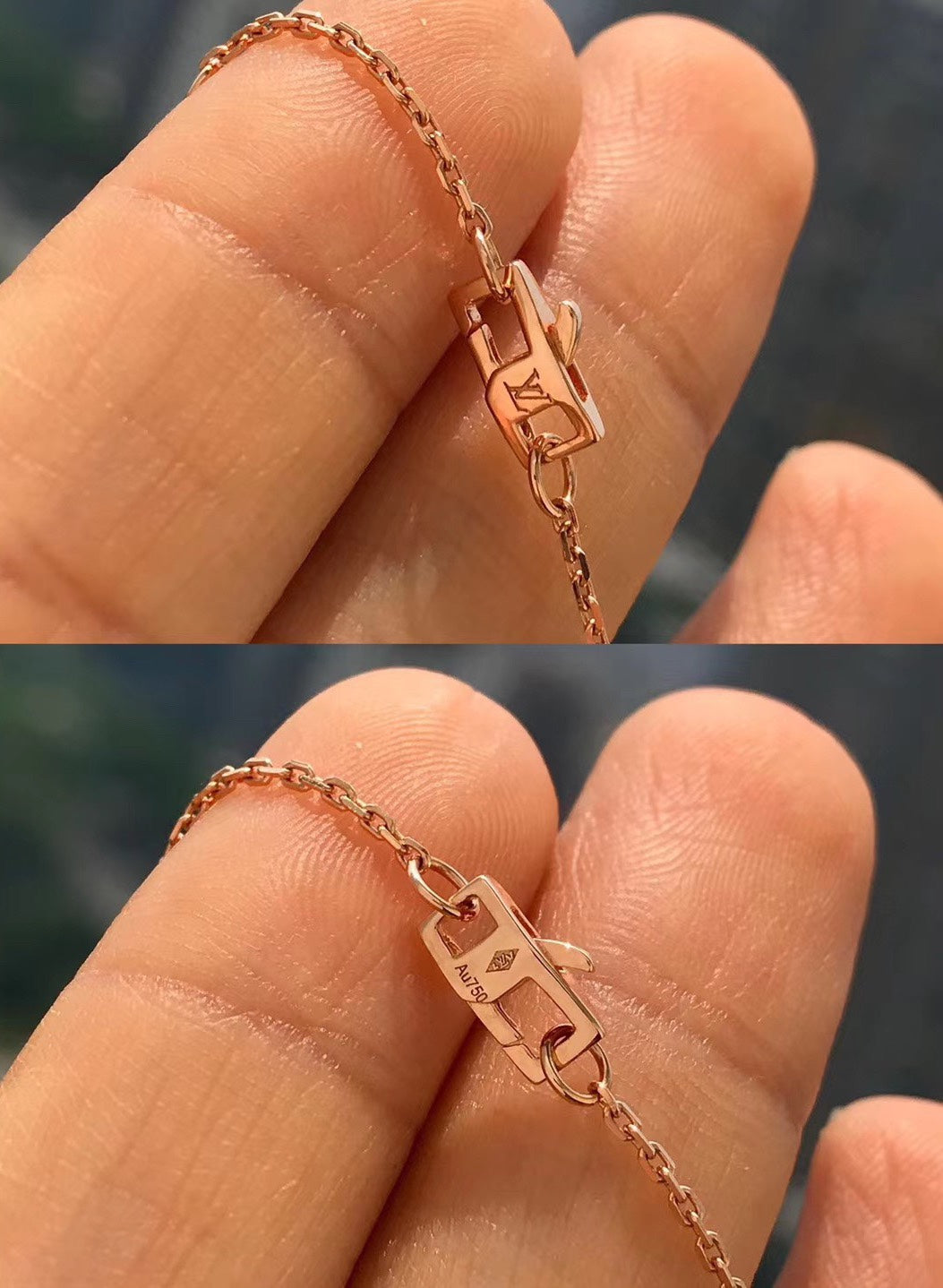 [Marin-Jewelry]BLOSSOM PENDANT PINK GOLD AND DIAMOND