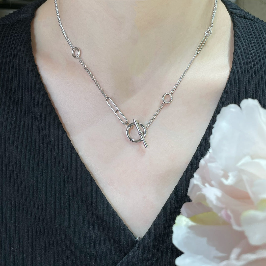 [Marin-Jewelry]HM STERLING CHAINE D'ANCRE HEART
