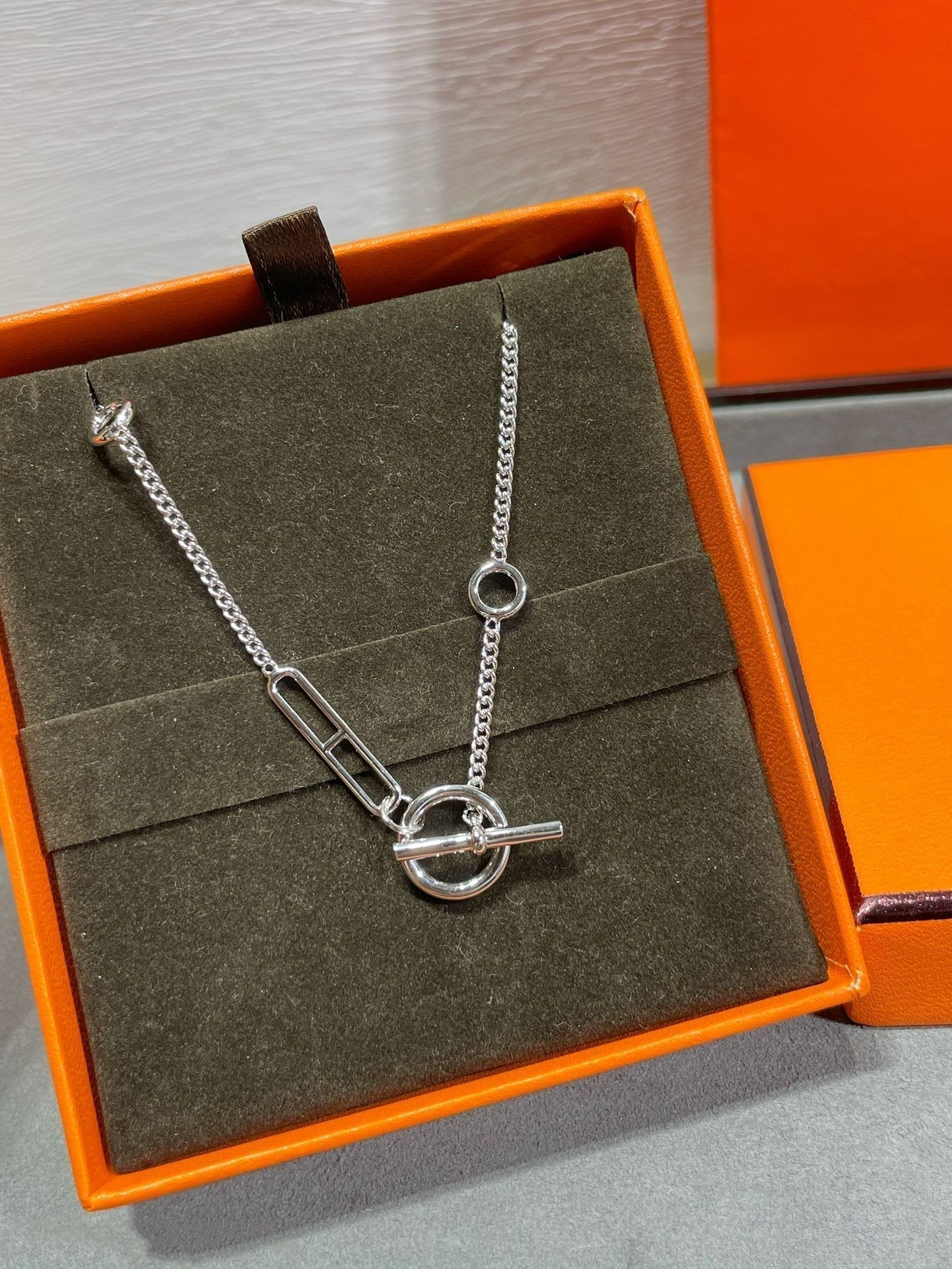 [Marin-Jewelry]HM STERLING CHAINE D'ANCRE HEART