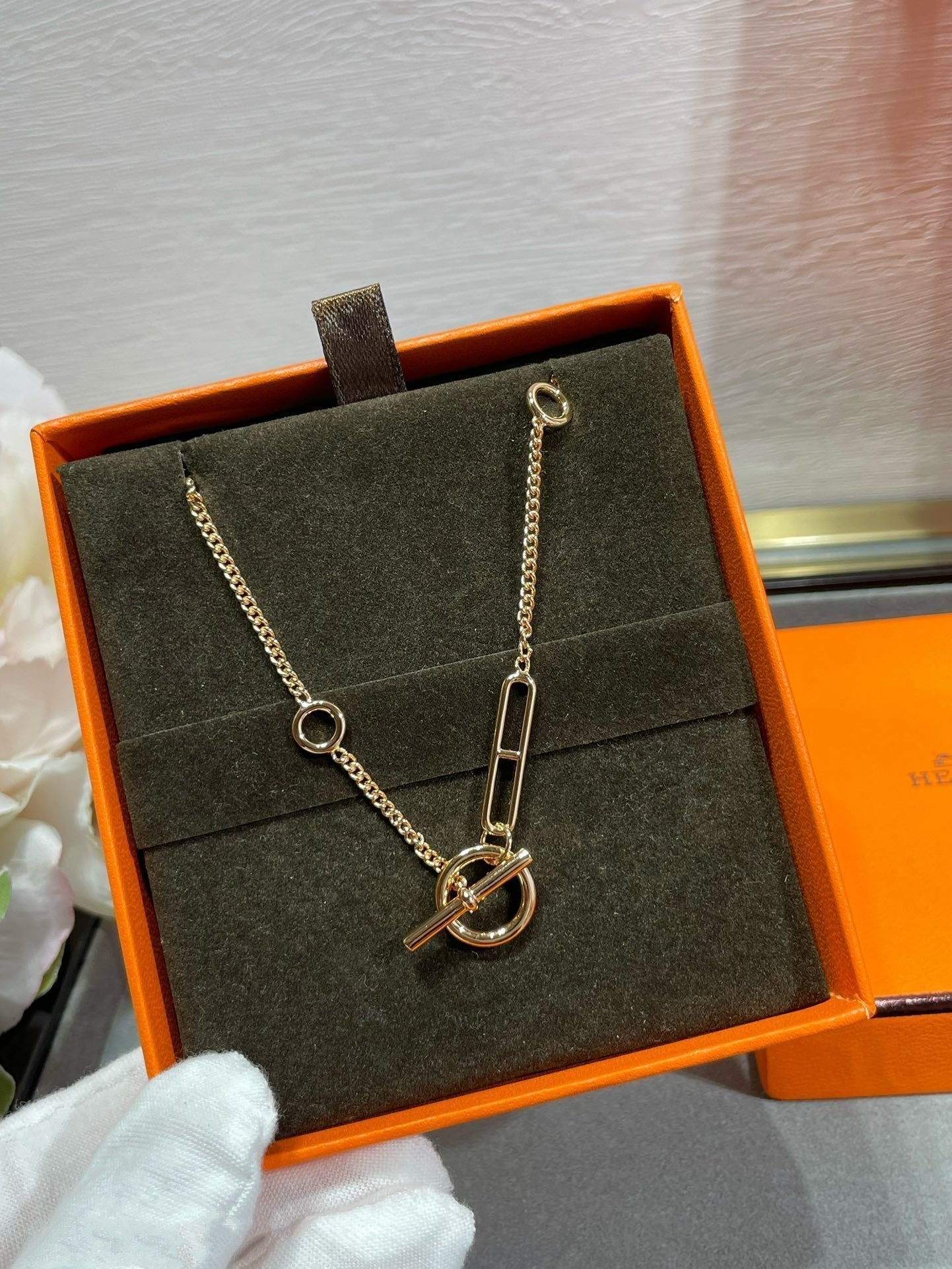 [Marin-Jewelry]HM STERLING CHAINE D'ANCRE HEART