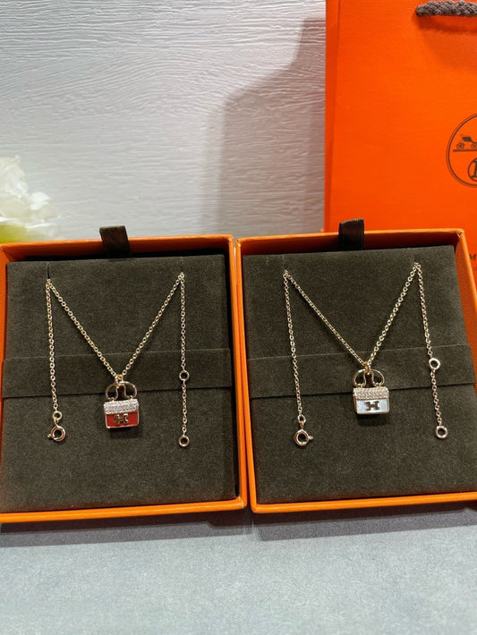 [Marin-Jewelry]H CIRCE MOISSANITE PENDANT NECKLACE GOLD