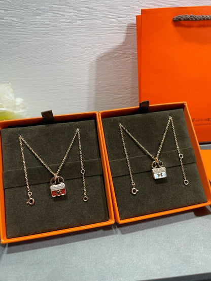 [Marin-Jewelry]H CIRCE MOISSANITE PENDANT NECKLACE GOLD