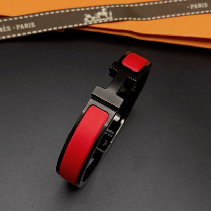 [Marin-Jewelry]CLIC HM SO BLACK RED BRACELET