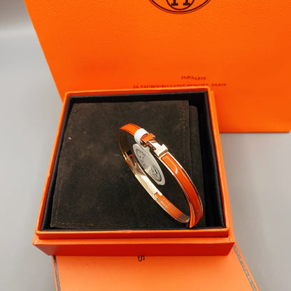[Marin-Jewelry]CLASSIC HM CLIC RED 8MM ENAMEL BRACELET