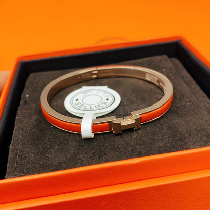 [Marin-Jewelry]CLASSIC HM CLIC RED 8MM ENAMEL BRACELET