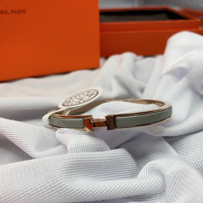[Marin-Jewelry]CLASSIC HM CLIC GREEN 8MM ENAMEL BRACELET