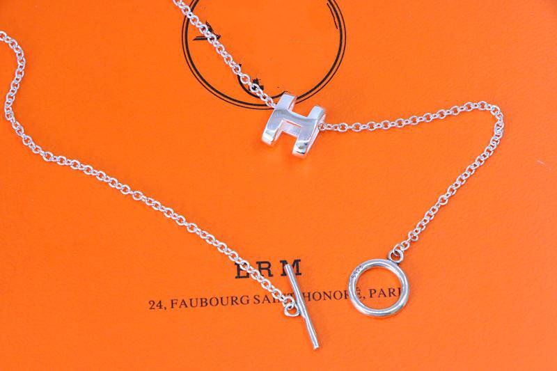 [Marin-Jewelry]HM NECKLACE H LETTER OVAL SERIES