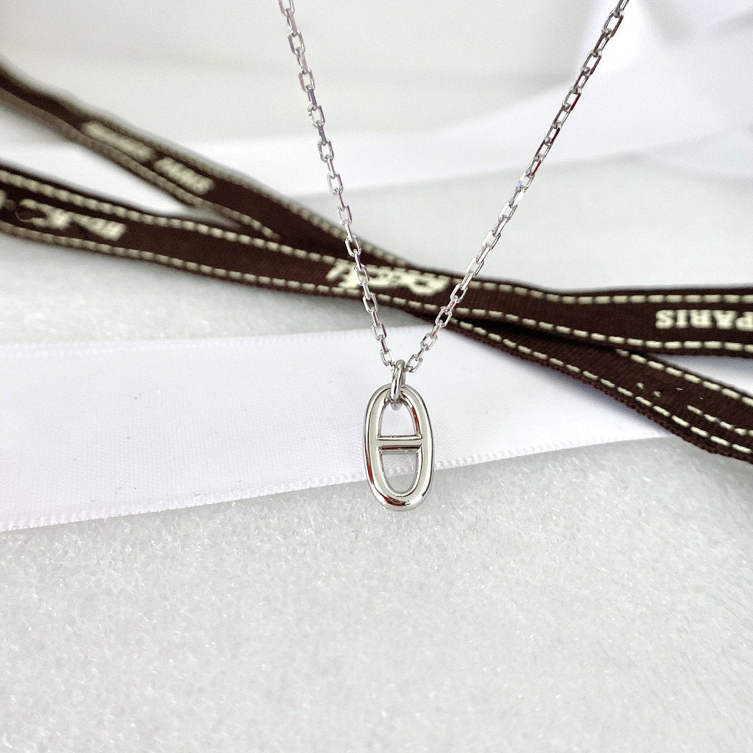 [Marin-Jewelry]HM PIG NOSE NECKLACE
