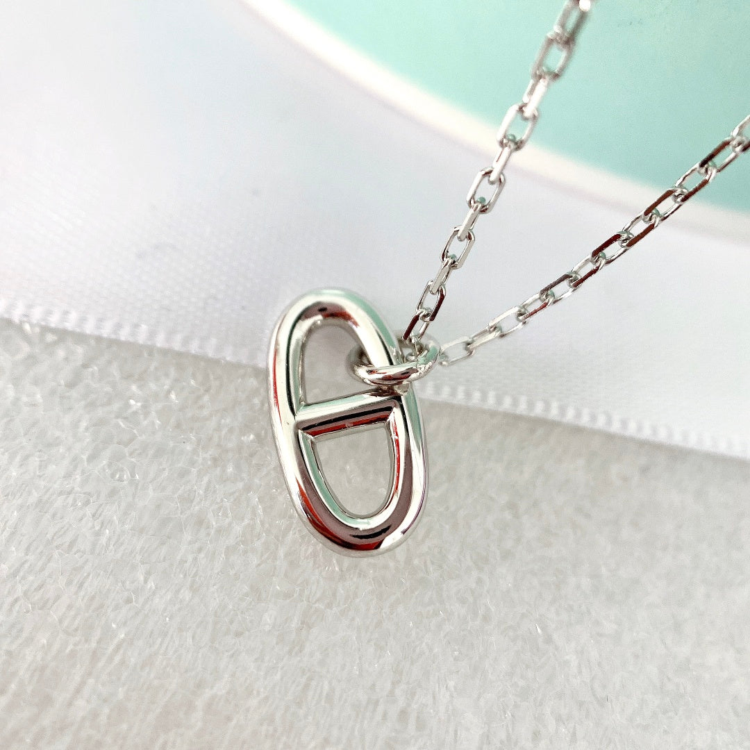 [Marin-Jewelry]HM PIG NOSE NECKLACE