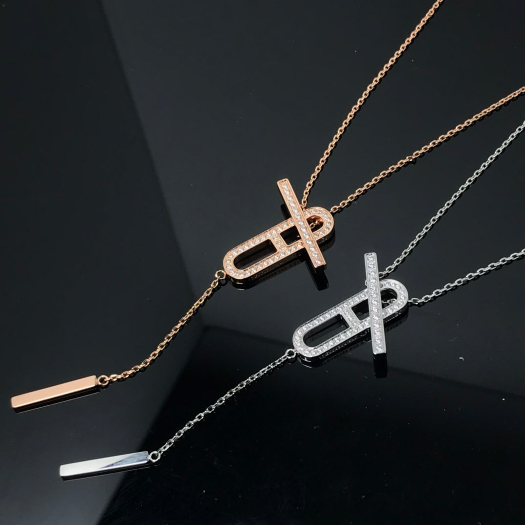 [Marin-Jewelry]HM NECKLACE PLATINUM Marin-Jewelry GOLD DIAMOND