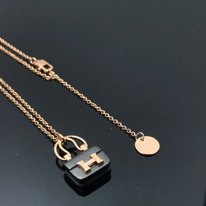 [Marin-Jewelry]WOMEN'S HM AMULETTES CONSTANCE PENDANT NECKLACE