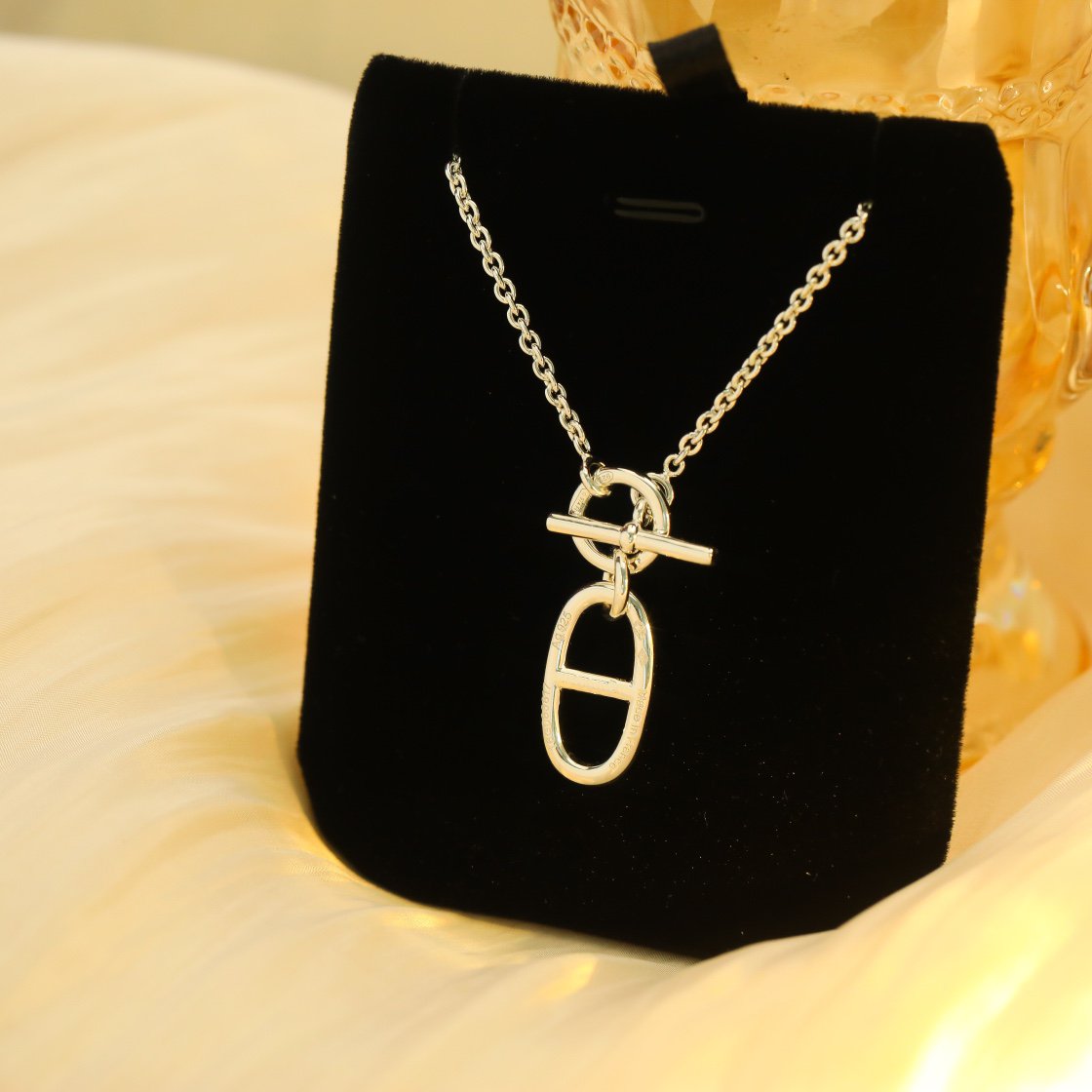[Marin-Jewelry]HM CHAINE D'ANCRE PENDANT NECKLACE STERLING SILVER