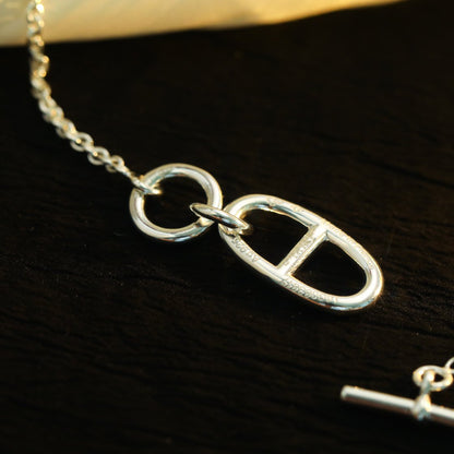 [Marin-Jewelry]HM CHAINE D'ANCRE PENDANT NECKLACE STERLING SILVER