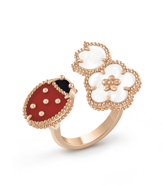 [Marin-Jewelry]LUCKY 3 MOTIF Marin-Jewelry GOLD RING